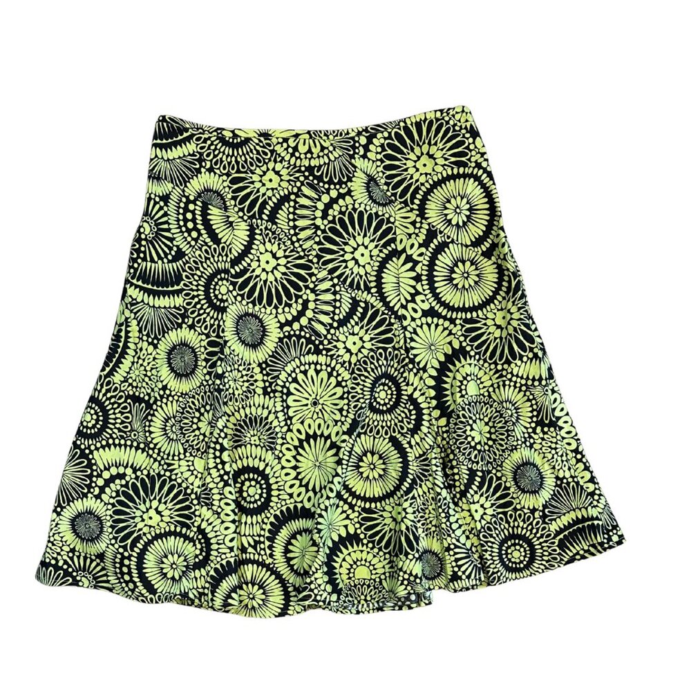 NWT George Whimsical Hippie Fairy Boho Knee Length Cotton Skirt Size 10
